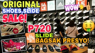 BAGSAK PRESYO! SLIDE NIKE ADIDAS at mga SAPATOS DAMI NAKA SALE!40% off!tobys sports Greenhills