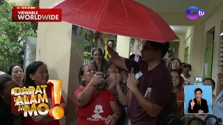 Juancho Triviño, namigay ng sorpresa sa Malabon City | Dapat Alam Mo!