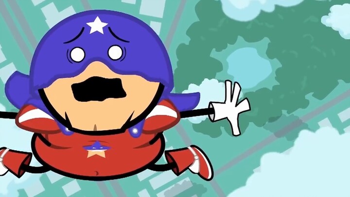 Cyanide Fun Show: Star-Spangled Man berjuang sendirian melawan kekuatan jahat, namun pada akhirnya d