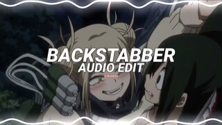 backstabber - ke$ha [edit audio]