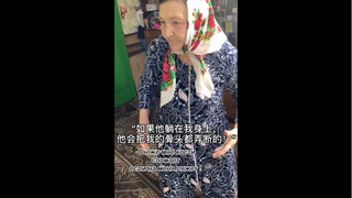 俄罗斯老太太第一次见到缅因猫