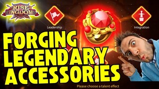 APAKAH SPECIAL TALENT ? TEMPA AKSESORIS LEGENDARY RING OF DOOM LAGI | RISE OF KINGDOMS ROK INDONESIA