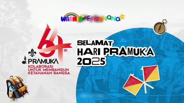 [FANMADE] Telop WarniaTV & Fantasianatv | Selamat Hari Pramuka 2025