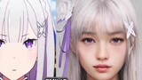 What if the characters in Re:Zero’s Life in Another World were real people (generated by AI)