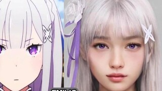 Điều gì sẽ xảy ra nếu các nhân vật trong Re:Zero's Life in Another World là người thật (do AI tạo ra