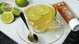 น้ำผึ้งมะนาวอุ่นๆ สูตรแก้ไอ-เจ็บคอ ได้ผลจริง ทำง่ายใน 5 นาที | Honey Lemon Drink | ครัวปรุงอร่อย
