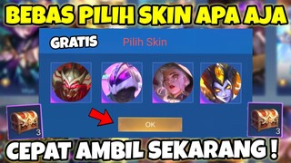 CEPAT LOGIN SKRANG ! ADA SKIN EPIC BEBAS PILIH MAU APA AJA GRAATIS !!