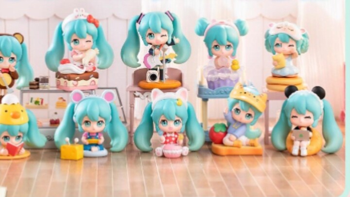 *･゜ﾟ･*:.｡..｡.:*･'(*ﾟ▽ﾟ*)'･*:.｡.:*･゜ﾟ･* Hatsune Miku Genki Dessert House Series Đồ trang trí hình Let