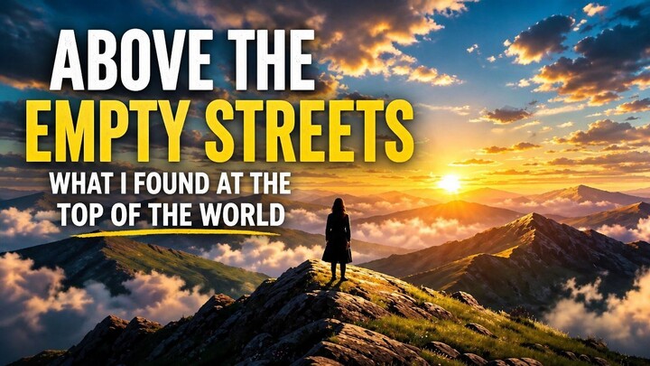 Above the empty streets - Anime