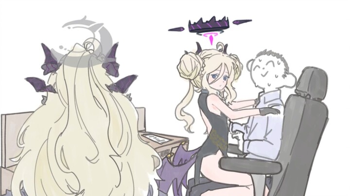 【Blue Archive】Bermain ganti kostum