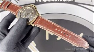 Panerai PAM00968 Bronzo on Bronze Ranger Strap – OEM Buckle 4K