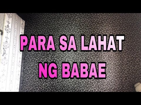 PARA SA LAHAT NG BABAE