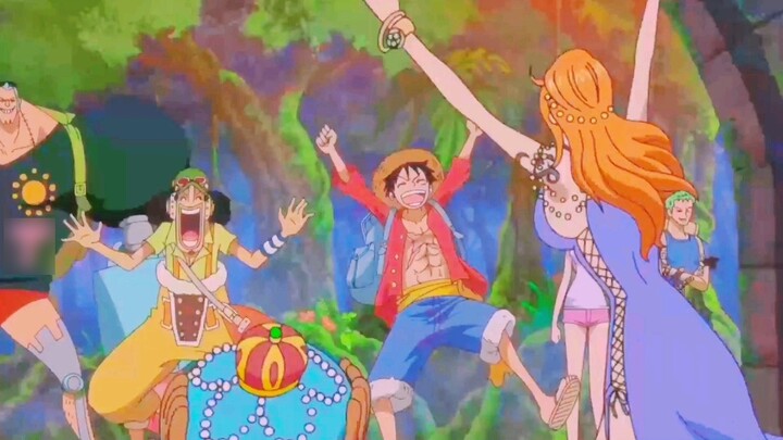 When Nami pounced on Luffy, I knew it was not easy.