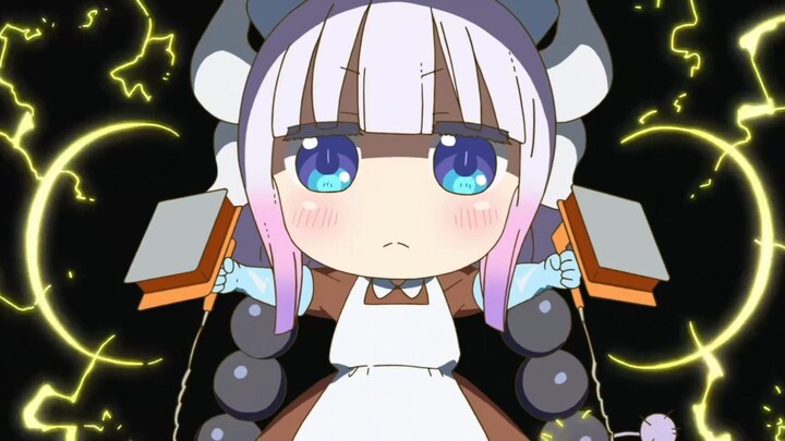 I laughed my ass off! The nurse dragon from the Kobayashi family~!