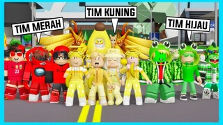 24 Jam Serba Merah Kuning Hijau Di Roblox Brookhaven ft @Shasyaalala