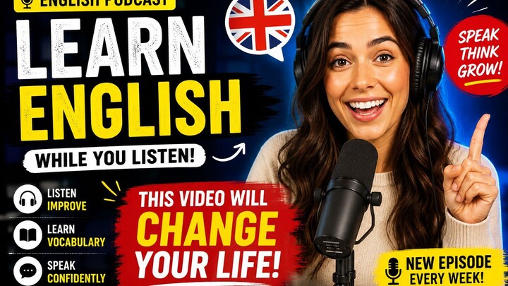 Learn English While You Listen 🎧 | English Podcast for Beginners & Intermediate | Improve Your Engl