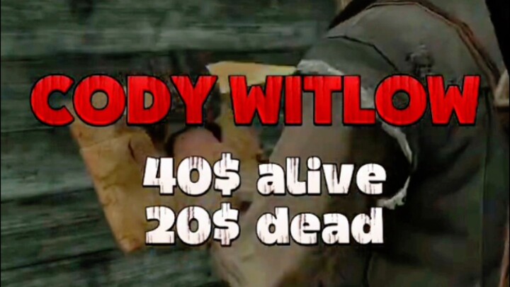 EPISODE 14- CODY WITLOW (RED DEAD REDEMPTION)