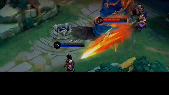 San ka punta? Biglang nawala! 🤣 (1hit Zilong) #SP16KGaming