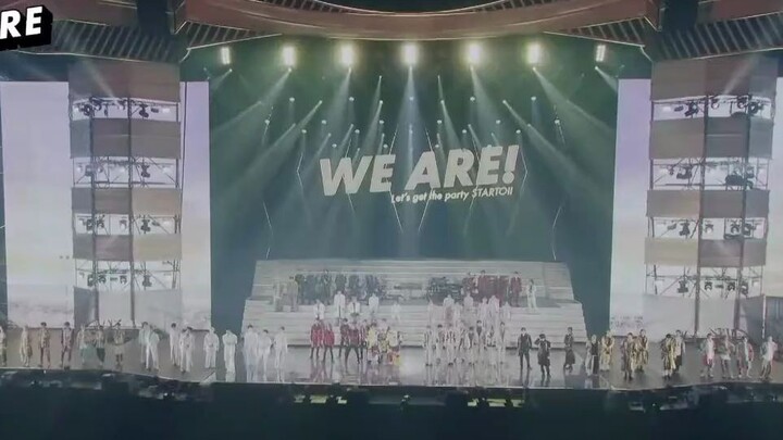 [Versi lengkap dengan teks bahasa Mandarin] Penampilan live lagu paduan suara Star Darft [WE ARE! Ay