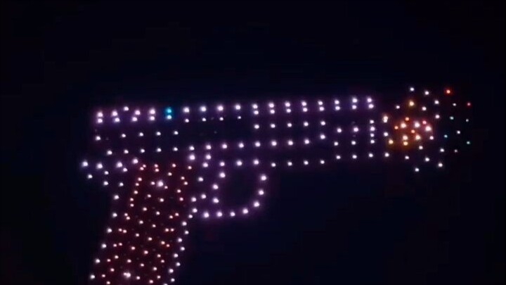 Hilarious! Who came up with this drone show?