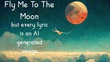 Fly Me To The Moon - but every lyric is an AI generated image