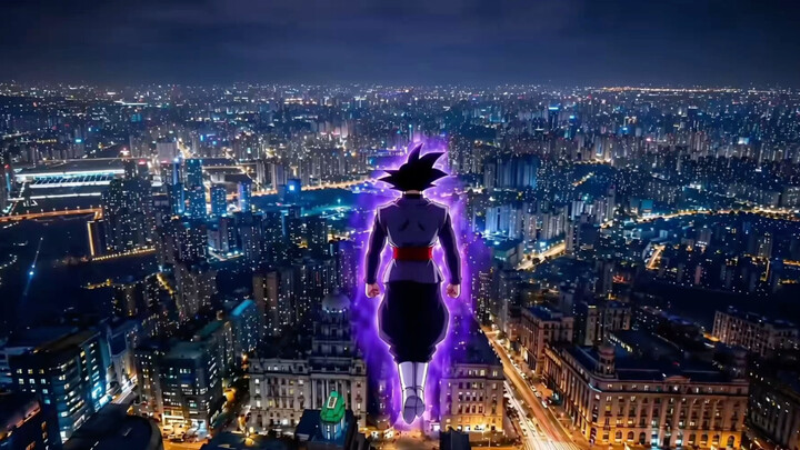 Black Goku has descended into the real world… Is divine power still so insignificant?