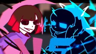 [ตัวอย่างการโกง/แอนิเมชันการทำงานร่วมกัน] Nightmare sans vs Betty