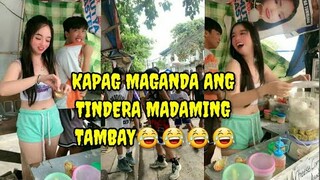 KAPAG MAGANDA ANG TINDERA MADAMING TAMBAY,PINOY MEMES, FUNNY VIDEOS