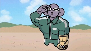 if Thanos bring infinity stones gauntlet in squid game