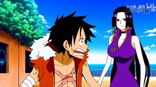 Animasi|"One Piece"-Boa Hancock & Monkey D. Luffy