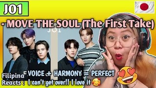 JO1 - MOVE THE SOUL / THE FIRST TAKE // FILIPINA REACTS