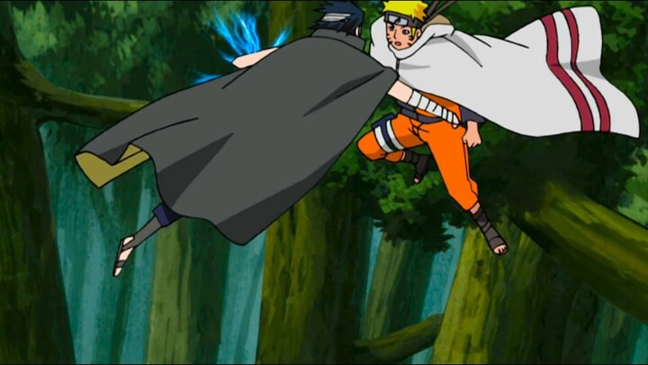 Naruto's Clone Meet Sasuke Before Sasuke Defeat Itachi, Tobi Waste Leaf Ninjas Time (Eng Sub)