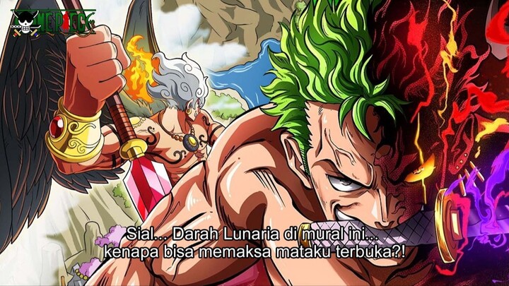 ONE PIECE TERBARU - MATA KIRI ZORO TERBUKA! ALIANSI PERTAMA JOY BOY TERBONGKAR! SAYAP HITAM LUNARIA!