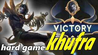 Crazy Game! Khufra Mobile Legends! Ulti + flicker!