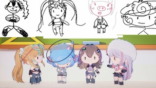 [Four Xi Wanzi] The classic teammate drawing segment is so heartwarming. Xiyunlou🤣 is just short of 