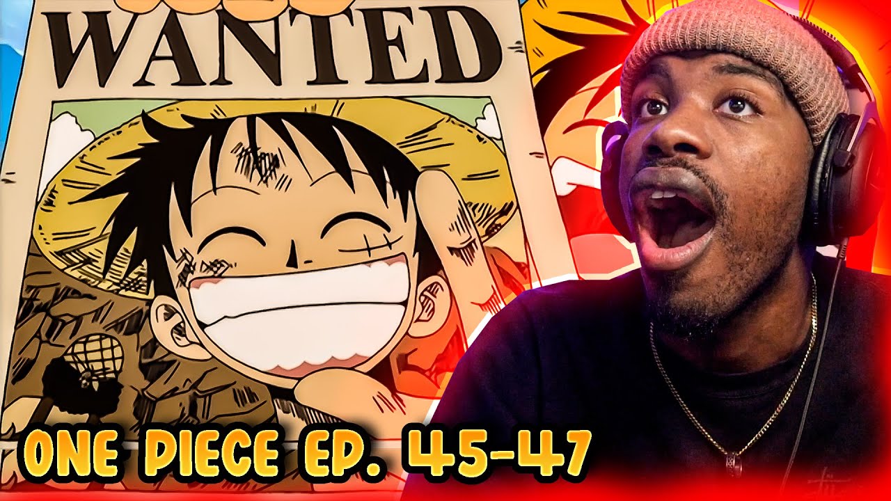 LUFFY VS ARLONG!, One Piece Episode 41 & 42 REACTION