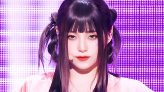 粉钻蜜桃酥 论蝴蝶编发与脸贴适配度|NMIXX张圭真 Young Dumb Stupid音中横拍