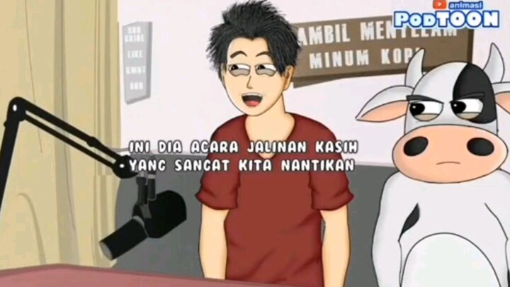 PEMBAWA ACARA NGAKAK| ANIMASI PODTOON