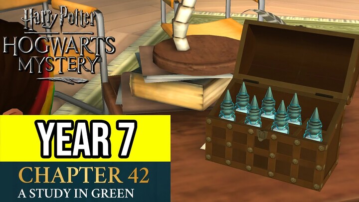 Harry Potter: Hogwarts Mystery | Year 7 - Chapter 42: A STUDY IN GREEN