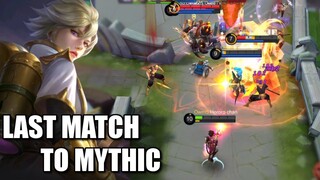 LAST MATCH TO MYTHIC USING KIMMY