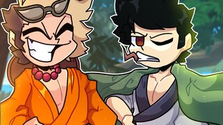 Aconteceu uma TRETA na tripulação BLOX FRUITS o One Piece ROBLOX Com @Souzones @Spok @MrGuinas @Gabs