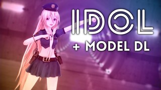 【MMDモデル配布】IDOL【Tda式IA Lily Bell】