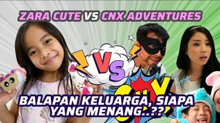 Zara Cute vs CnX Adventurers: Konten Keluarga Siapa Paling Seru Ditonton?! | MRI PanSos Kap #short