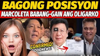KAKAPASOK LANG GOODNEWS PBBM BIGLAANG UTOS MARCOLETA BlNlGYAN ng POSlSYON D.A SECRETARY