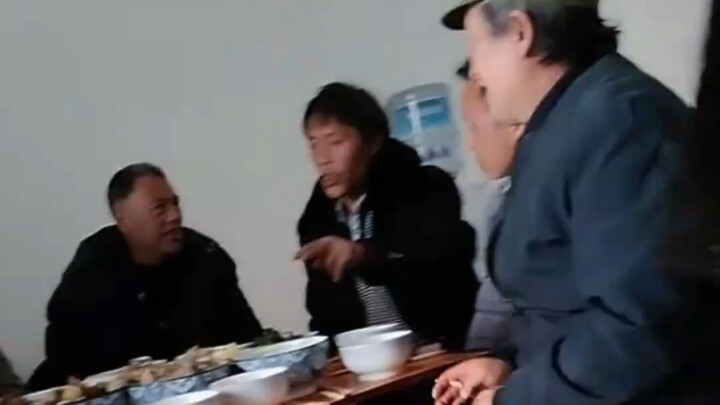 At a rural marriage negotiation, both sets of parents spent an entire day haggling over the betrotha