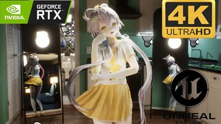 [RTX·4K·UE4·布料]生日这天天依换上了水手服！锦依卫快来庆生！！