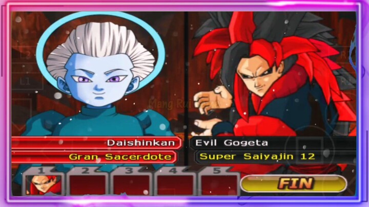 Daishinkan VS Evil Gogeta SSJ 12 - DB MOD ANDROID GAMEPLAY
