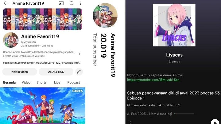 Pencapaian,dendam dan Perayaan Liyacas podcast Season 3 Episode 2