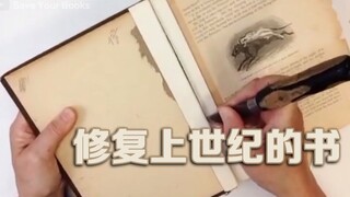 Expert demonstration: How to repair a book over 100 years old