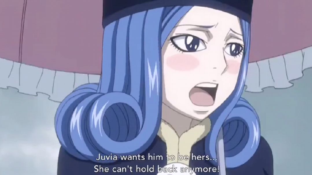 Update of me watching Fairy Tail for the first time: Juvia is now my  favourite character, she's hilarious. [discussion] : r/fairytail